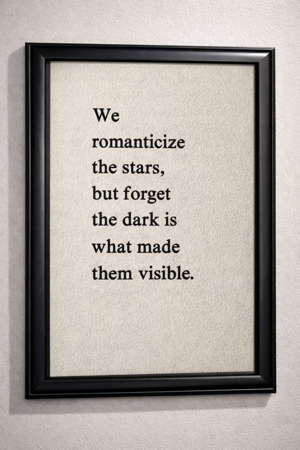 DON'T FORGET THE DARK