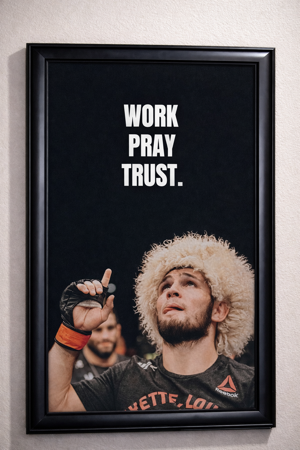 Work. Pray. Trust.