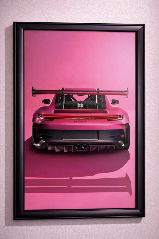 PORSCHE 911 pink